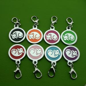 Cink ötvözet lengyel galvanizáló ragasztó csepegő kisállat azonosító címkék kutya kellékek