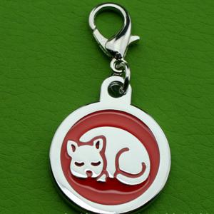 Cink ötvözet lengyel galvanizáló ragasztó csepegő kisállat azonosító címkék kutya kellékek