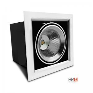 egy dupla vagy tripla fejét rács downlight szabályozható vezetett downlight tér vezetett fel 360 fokos szög