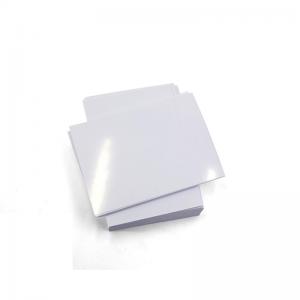 Fehér hőálló szilikon műanyag lap A4 méretű PET lap az azonosító kártya elkészítéséhez