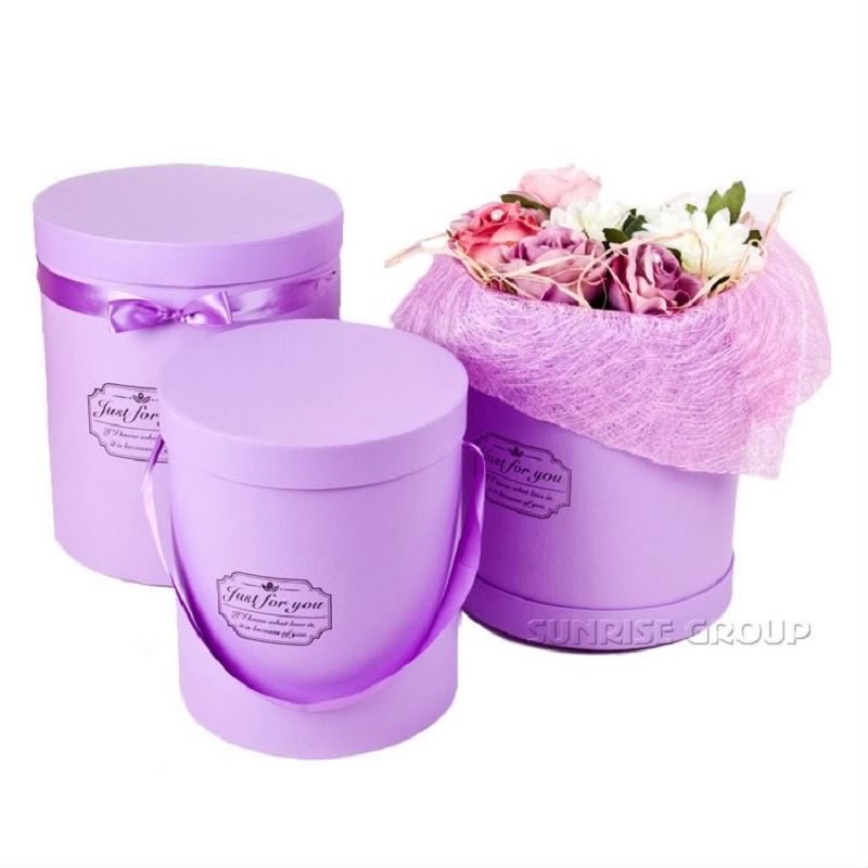 Egyedi logó nyomtatás Tiszta szín virágdoboz