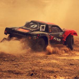 Vkarracing 1/10 méretarányú elektromos rövidpályás teherautó V2 RTR 4WD RC teherautó SCTX10 V2