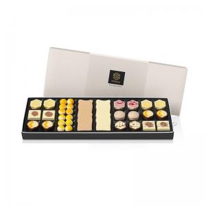 Lezáró karton habbetét csokoládé csomagoló doboz