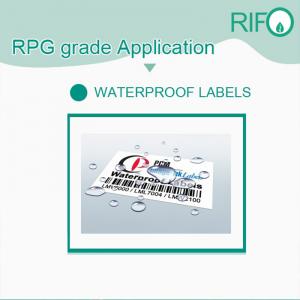 Felületkezelt, hagyományos, nyomtatható, szintetikus papír címkék címkékhez