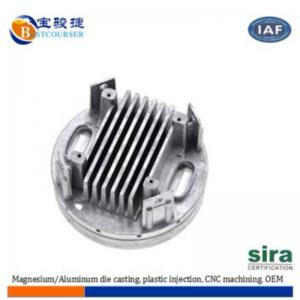 ISO tanúsított nagynyomású öntés Magnézium / magnézium öntvény alkatrészek készítése