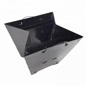 Füstmentes kempingezés hordozható bbq faszén grill