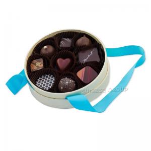 Luxus Voguish örökkévaló kerek csokoládé kalapdoboz