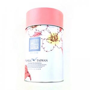 Légmentes kerek teásdoboz kettős fedéllel