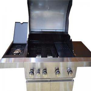 Hordozható kocsi kültéri bba gázütő sütővel