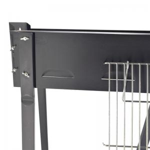 Hot eladási szabadtéri összecsukható kemping charcoal bbq csirke rotisserie grill