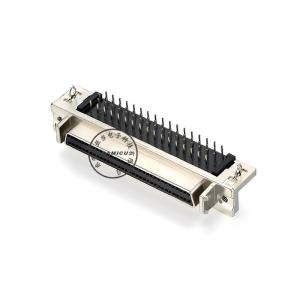 Kínában gyártott cink ötvözet SCSI 68 tűs csatlakozó db női csatlakozó