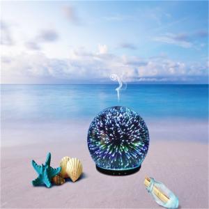 Legjobb termék az usa ultrahangos elektromos tűzijáték üveg párásító illat illóolaj diffúzor színes fény