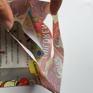 teljes nyomtatású műanyag bevásárló táskák zsákvágóval