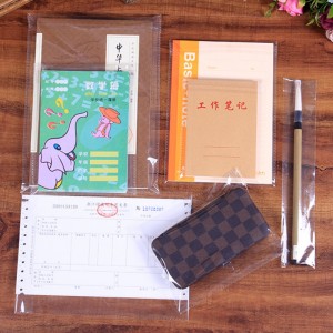 újra lezárható OPP CPP PE önálló ragasztó vízálló hermetikus tömítéssel műanyag zacskók ékszerek elektromos notebook elemek csomagolására