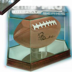 Octagon Football Glass Display tok