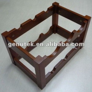 6 palack tároló boros állvány