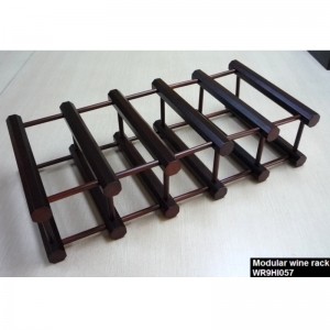 10 palack bortartó a mahagóniában