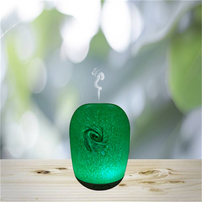 Új design Ultrasonic Glass Cool Mist parfüm Aroma Diffuser környezetbarát