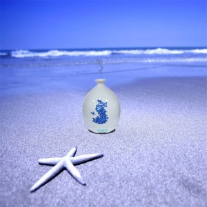 130ml tiszta fehér Cool Mist ultrahangos elektronikus kerámia Aroma diffúzor