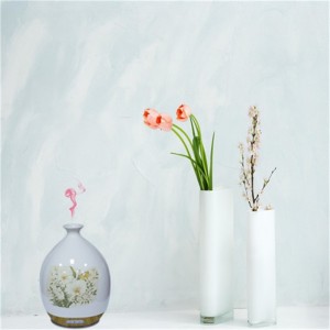 130ml tiszta fehér Cool Mist ultrahangos elektronikus kerámia Aroma diffúzor