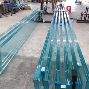 egyedi méretű, nagy edzett üveg / jumbo laminált üveglapok ablakokhoz