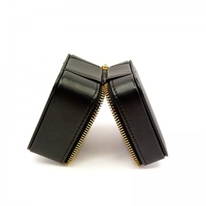 Pu faux bőr cipzáras ékszerdoboz