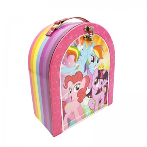 Merev kartonpapír ebéddoboz egyedi design nyomtatott édes ajándékdoboz gyerekeknek