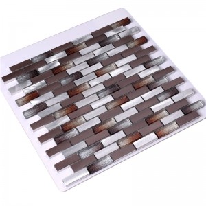 Modern 3d effekt fali táj csempe hálószoba fal