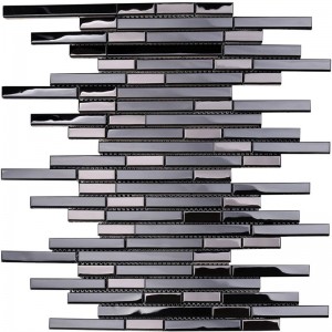 A konyhai mozaik Backsplash csempe hámozása és ragasztása