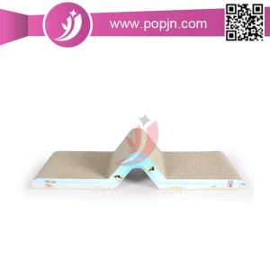 Pet karcolás csomagolás hullámpapír macska karcolás / macska karcolás fedélzet macskacsíkot