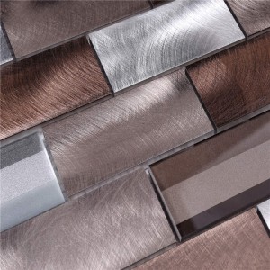 Jó minőségű barna 3d padló csempe ár a fal dekoráció