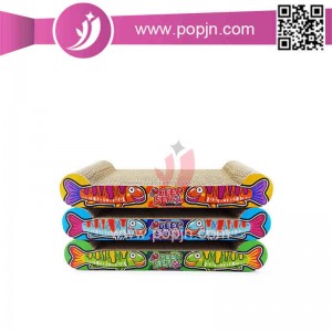 Kisállat termék macska játék hullámosított macska Scratcher