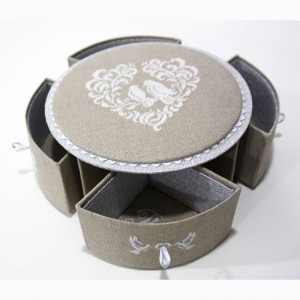 forró eladó csokoládé cukorka kerek merev ajándék doboz