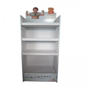 Hullámkarton pop POS kijelző állvány szappan karton kijelző állvány