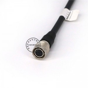 12 tűs kör alakú kábelcsatlakozó ipari kamerához