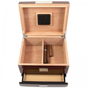 Dió szivar Humidor fiókkal