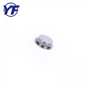 Rozsdamentes acél kerek menetes távtartók kerek fém távtartók a legjobb minőségű