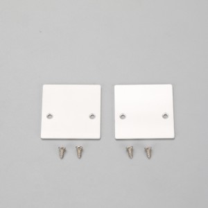 6063-as sorozatú, fagyott és átlátszó fedél U alakú és V-alakú LED alumínium profil