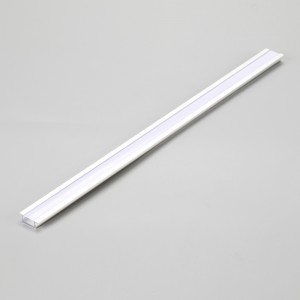 1M-os süllyesztett alumínium LED-fénysugár LED-es szalagfényhez, fedélhosszúsággal