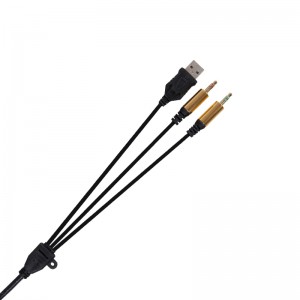 A fejhallgató 7.1 térhatású hangja a hangerőszabályzóval