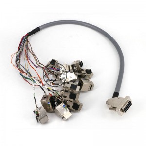 kommunikációs kábelgyártók a 64p-os hímeket az rj45-hez