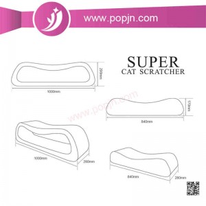 Pet karcolás hullámkarton macska karcolás és macska karcolás fedélzeten