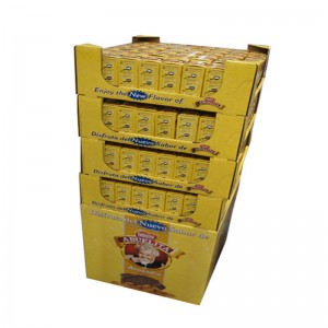 Testreszabott hullámpapír papír kijelző állvány