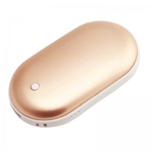 Kis újrafelhasználható zsebkabátos akkumulátor okos telefonokhoz, kézi melegítő funkcióval