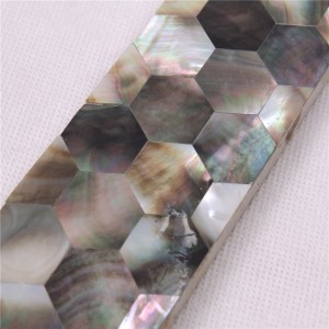 BK21 Tengeri kagyló Bullnose határ mozaik csempe díszítéshez