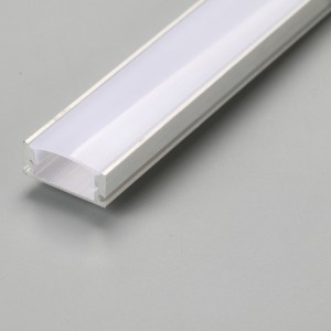 Ezüst 2 m-es alumínium LED-szalag fényprofil