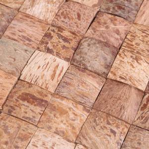 Kreatív dizájn természetes kókuszos kagyló mozaik díszítő fali csempe