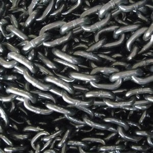 Fekete Befejezés G80 emelőlánc EN 818-2