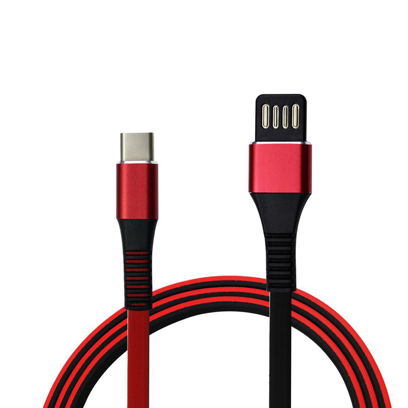 KPS-6401CB lapos Dupla színű reverzibilis USB-kábel