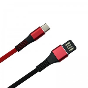 KPS-6401CB lapos Dupla színű reverzibilis USB-kábel